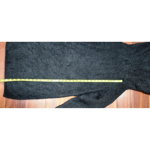 Banana Republic Alpaca Blend Cowl Neck Sweater Dress Black Women’s M Soft Cozy - Picture 7 of 15